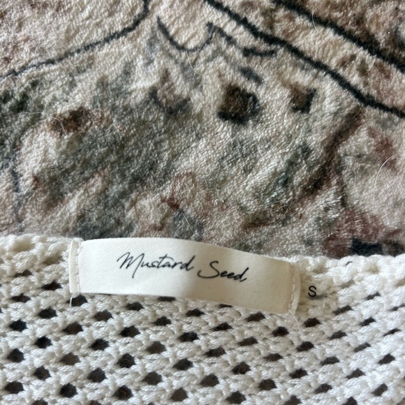 Mustard Seed Cream Knit Top - Picture 2 of 4